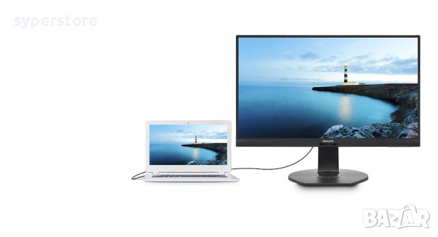 Mонитор 27" QHD PHILIPS 272B7QUPBEB/00 2560 x 1440 при 75 Hz* W-LED USB-C  Ultra Wide-Color, снимка 3 - Монитори - 41616275