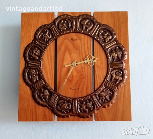 Колекционерски стенен часовник, Маяк, зодиак, снимка 2 - Антикварни и старинни предмети - 35583265