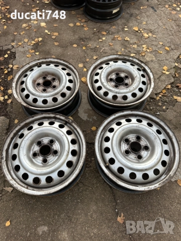 4бр. железни джанти 16" 5х112 - VW Sharan, Seat Alhambra, Ford Galaxy