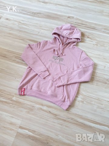 Оригинален дамски суичър Alpha Industries, снимка 2 - Суичъри - 34575600