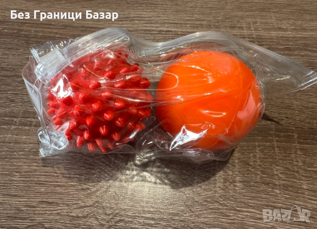 Нов Антистрес масажни топки – комплект 2 броя | Релакс, рехабилитация, фитнес