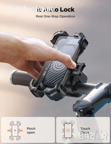 JOYROOM  Държач за телефон за кормило на мотоциклет,велосипед, снимка 2 - Аксесоари за велосипеди - 50561941