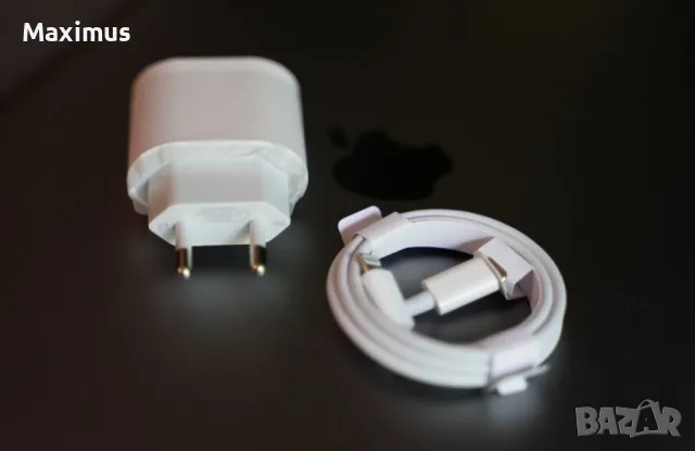 Зарядно за iPhone (FAST CHARGE) - Кабел и адаптер