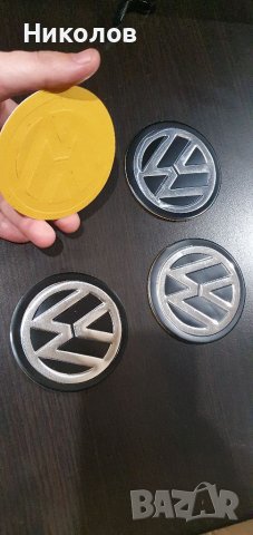 Метални стикери vw метални капачки vw лого , снимка 3 - Аксесоари и консумативи - 38870711