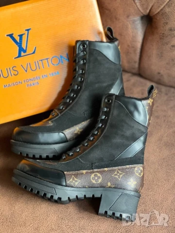 дамски боти Louis Vuitton , снимка 2 - Дамски боти - 51395192