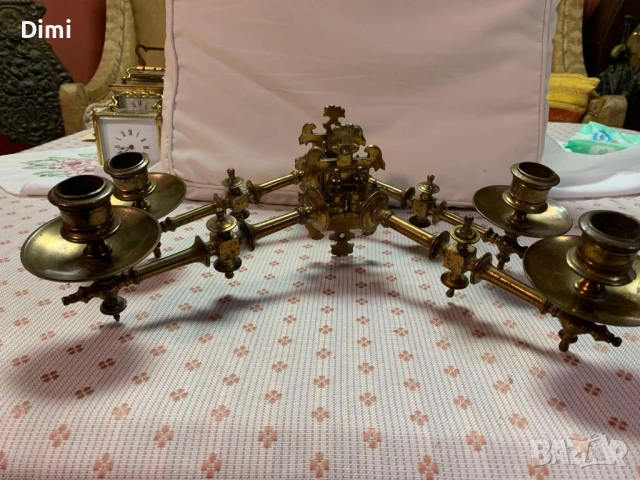 Свещници за пиано - уникално красиви Германия ок. 1840, снимка 3 - Антикварни и старинни предмети - 52367156