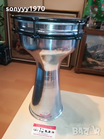 ТАРАМБУКА ГОЛЯМА ИНОКСОВА 40Х25СМ 1203221914, снимка 7 - Ударни инструменти - 36082497