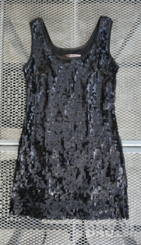 Дамска рокля с паети Vera Lucci размер М, снимка 15 - Рокли - 52860570