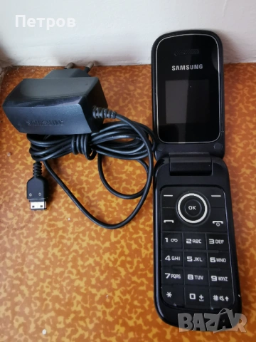 Телефон с копчета Samsung Е1190 със оригинално зарядно, снимка 5 - Samsung - 53601185