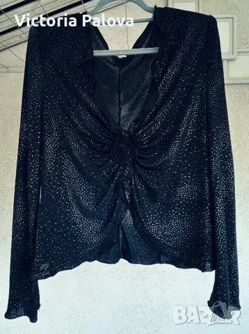 Елегантна блуза ARMANI COLLEZIONI Италия оригинал, снимка 6 - Блузи с дълъг ръкав и пуловери - 49562577