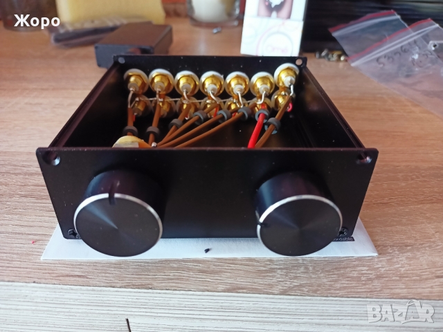 Tisbury Passive Mini Stereo Preamp II (Ver.2), снимка 6 - Ресийвъри, усилватели, смесителни пултове - 36045807