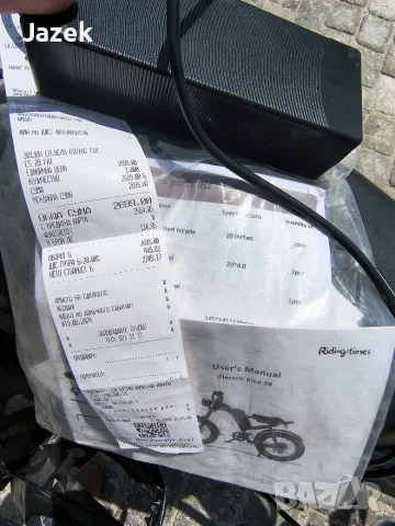 Електрически велосипед Fat baike 20", снимка 5 - Велосипеди - 55758718