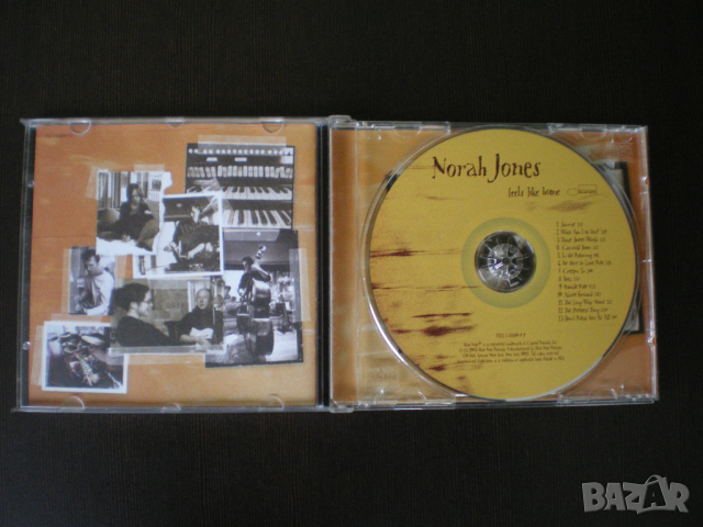 Norah Jones ‎– Feels Like Home 2004, снимка 2 - CD дискове - 44582943