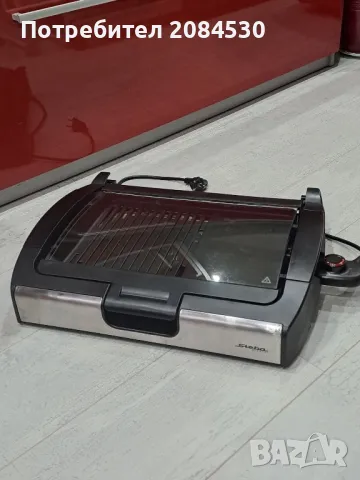 Електрическо барбекю/скара STEBA със стъклен капак -2200w, снимка 4 - Скари - 48992265