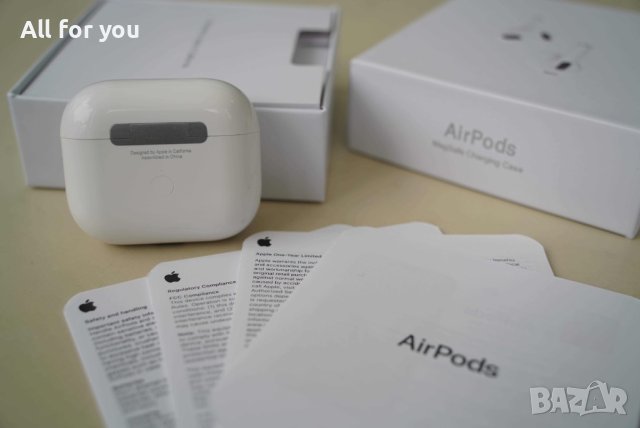 Слушалки Apple AirPods (3rd Generation), снимка 2 - Безжични слушалки - 40828502