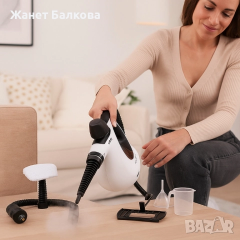 Парочистачка Solac Steam Jet 2.1, снимка 6 - Парочистачки и Водоструйки - 51536216