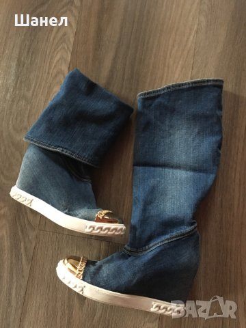 Ботуши на  платформа, снимка 3 - Дамски ботуши - 34482659