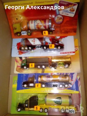 Камиончета в мащаб Н0 1/87, снимка 10 - Колекции - 48209299