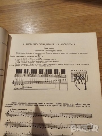 Аз уча акордеон Школа Самоучител 24 -120 баса Георги Наумов - Научи се сам да свириш на акордеон- из, снимка 6 - Антикварни и старинни предмети - 41794963