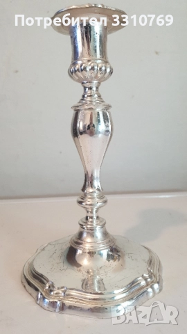 Красив посребрен свещник WMF., снимка 1