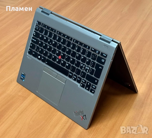 Lenovo X1 Titanium Yoga 2-in-1/ Core i5-1130G7 / 16GB / 256GB SSD / 2K Touch, снимка 9 - Лаптопи за работа - 52018585