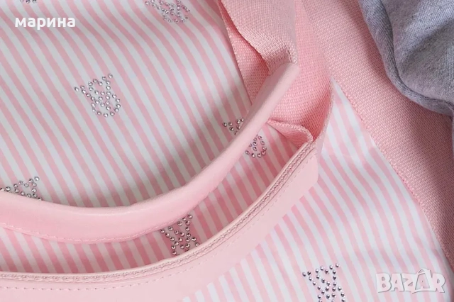 Victoria’s Secret Tote чанта с кристали – голям размер, снимка 3 - Чанти - 52880764