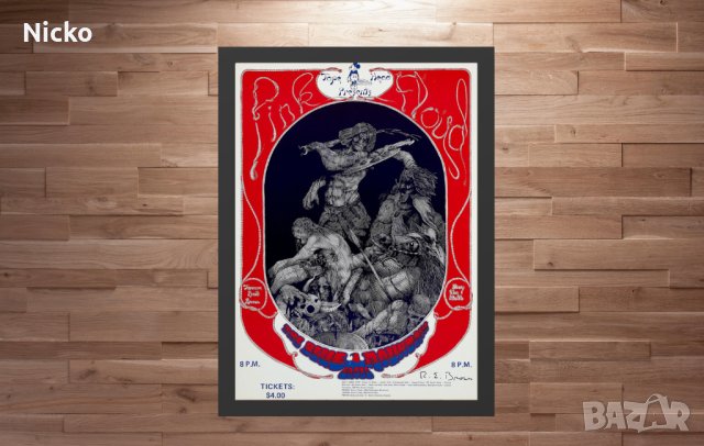 Рок постери плакати с рамка, снимка 11 - Картини - 42005768