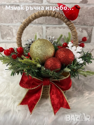 Коледна декорация, снимка 2 - Коледни подаръци - 52736157