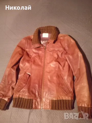 Красиво кожено яке унисекс!, снимка 1