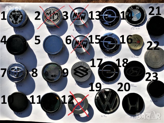 ЕДИНИЧНИ капачки за джанти, снимка 5 - Гуми и джанти - 41400540