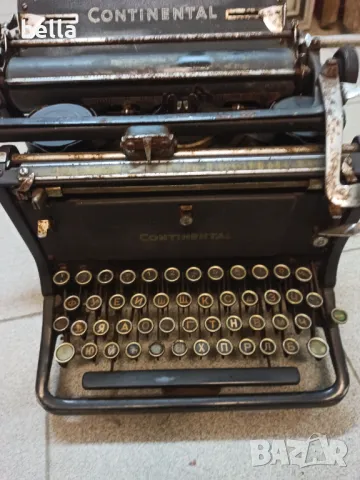 Стара пишеща машина Continental, снимка 8 - Други ценни предмети - 49618750