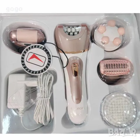 Комплект епилатор 5в1 Lexical, снимка 2 - Епилатори - 49760912