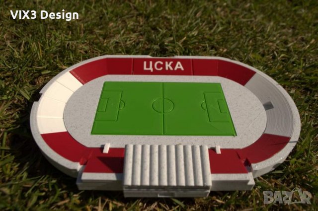 Макет на стадиона на ЦСКА "Българска армия", снимка 5 - Футбол - 38851992