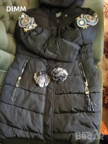 Дамско дълго яке М-L