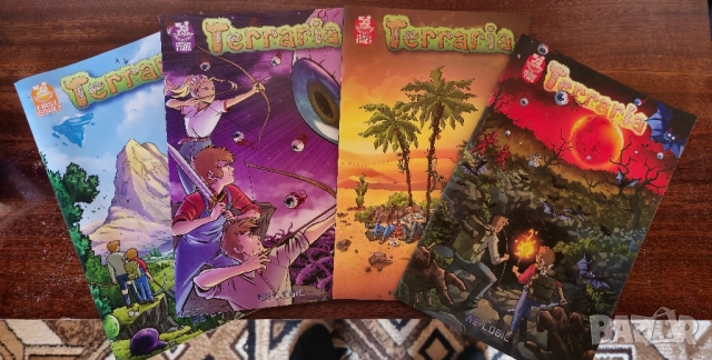 Comic books - Terraria volume 1 - 4