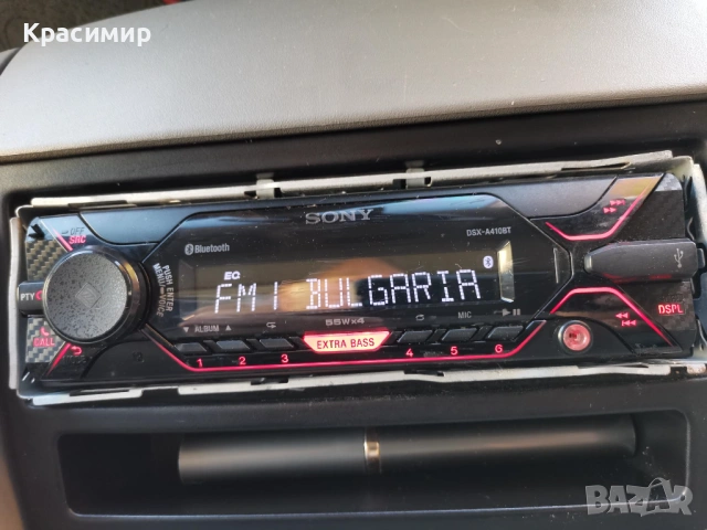 Плеър за кола Sony DSX-A410BT , снимка 3 - Аксесоари и консумативи - 53818565