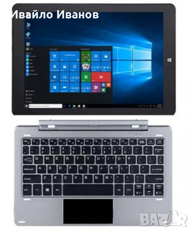 12"Таблет Intel Chuwi Hi12 dualOS Windows10+Android 5.0+клавиатура+подарък , снимка 1 - Лаптопи за дома - 36370615