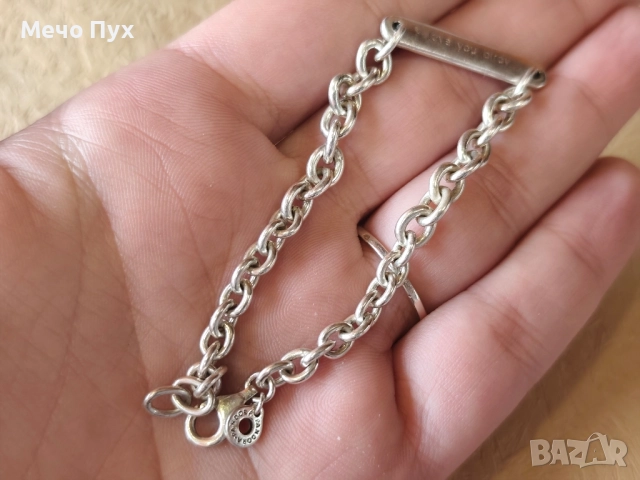 Сребърна гривна Пандора (332), снимка 5 - Гривни - 52454711