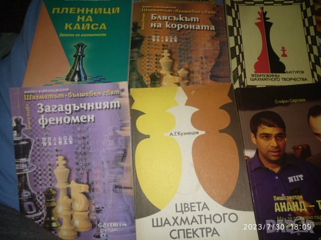 Шахматна литература, снимка 1 - Специализирана литература - 41705044