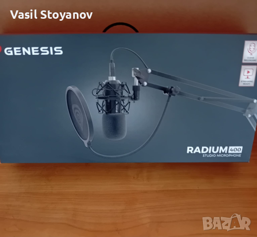 Микрофон Genesis Radium 400, снимка 1 - Микрофони - 44741981