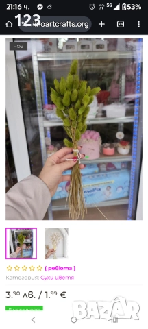 пухчета , заешки опашки, снимка 6 - Изкуствени цветя - 51974978