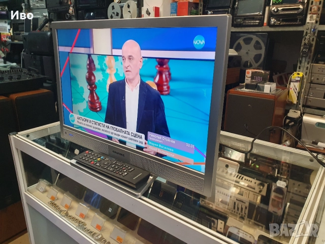 22" телевизор Grundig 22 GFS 5620 Работи на 220 и 12 волта. Има вграден ефирен тунер. Оригинално дис, снимка 7 - Телевизори - 52035082