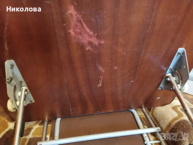 Ретро сгъваем чин със столче с облегалка., снимка 10 - Бюра - 55777677