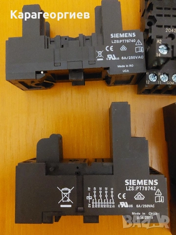 Букса за РТ реле SIEMENS , снимка 3 - Резервни части за телефони - 53659486