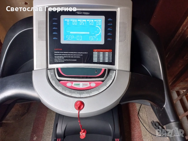 Пътека за бягане до 150 кг, sport vision qst8950 , снимка 3 - Фитнес уреди - 53694783