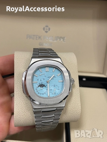 Patek Philippe nautilus tiffany blue, снимка 2 - Мъжки - 52485551
