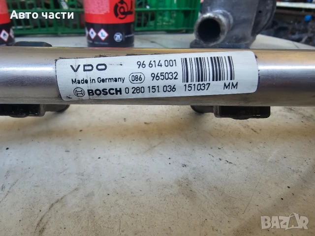 Горивна рейка с датчик за Мерцедес 2.1 CDI A6510700495, снимка 3 - Части - 50892784