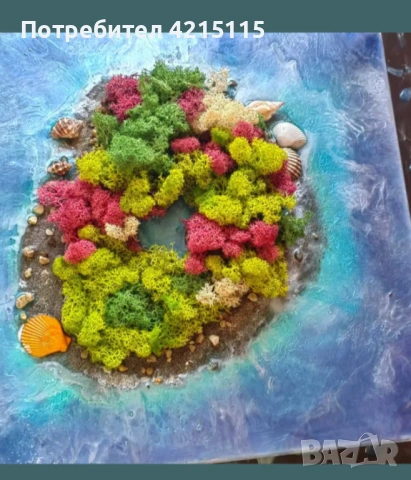 Пано о. Галешняк в ХЪРВАТИЯ, снимка 2 - Картини - 53489413