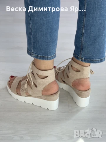 Спортно-елегантни дамски сандали за свеж и стилен облик подходящи за всяка обстановка, снимка 5 - Сандали - 51194005