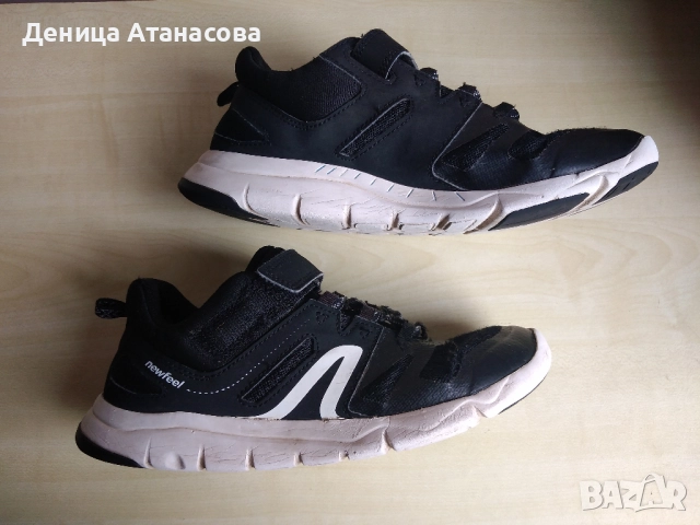 Два чифта леки и удобни маратонки newfeel от Декатлон 38 и 39 номер, снимка 6 - Детски маратонки - 52593512